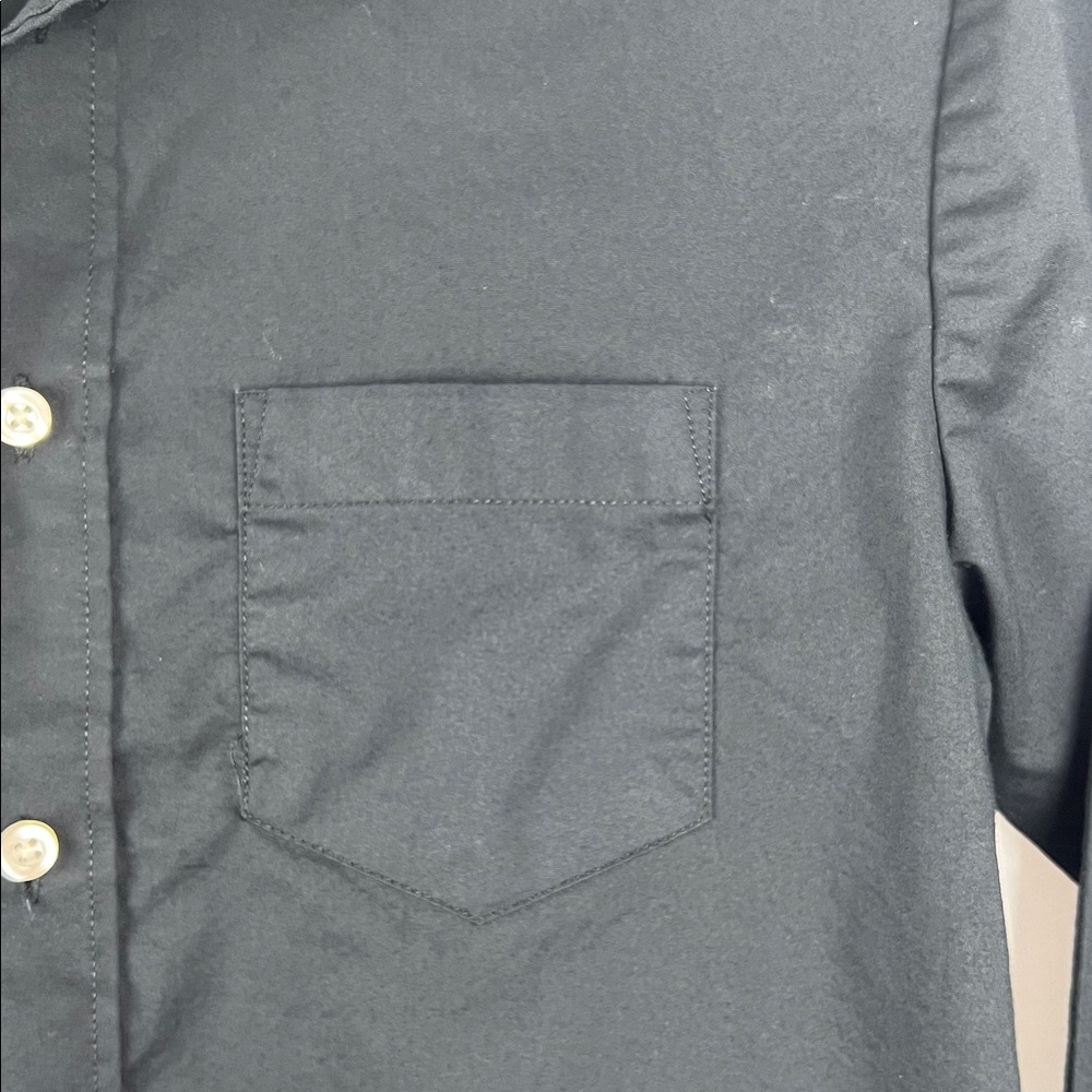 Chaps Boys Black‎ Dress Shirt - Picture 7 of 12